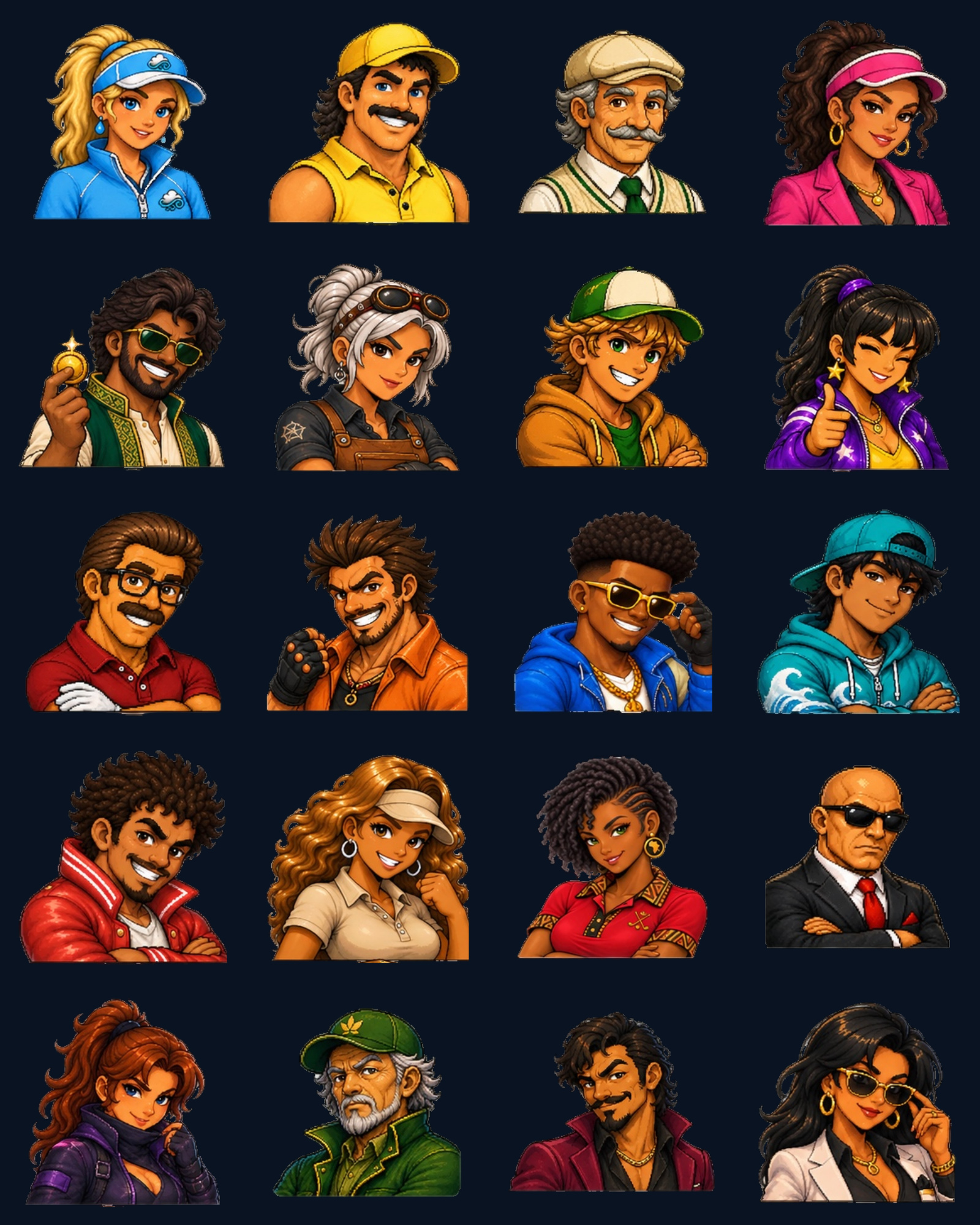 PARCADE Caddy roster